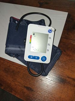 Blood pressure heart rate monitor