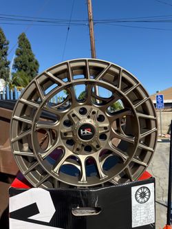 SET OF RIMS HARDROCK 6x139 17βs bronze OFFSET -12 MM - pickup price