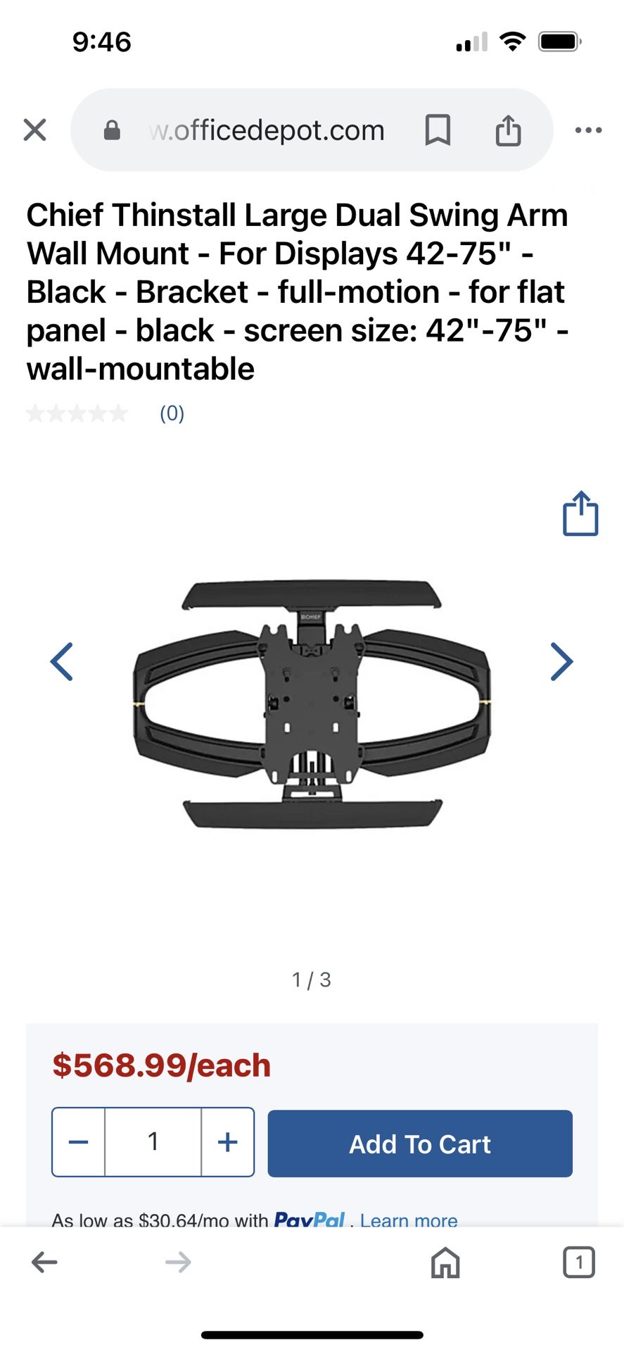 Chief Tv Mount