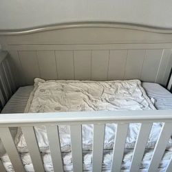 Baby Crib With Changing Table