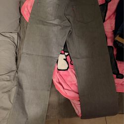 Levi’s 501 Original Fit Jeans in Grey (Size W38 L32