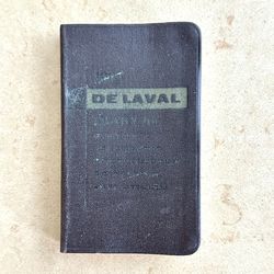 📙 Vintage 1965 unused De Laval milking machine, cream separator pocket diary - unused