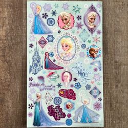 New Disney Frozen Glitter Queen Elsa Scrapbook Arts & Craft Stickers