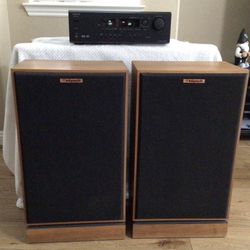 Klipsch Kg4 Speakers And ONKYO Receiver