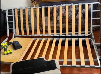 Convertible Sofa Bed / Futon – Space Saving