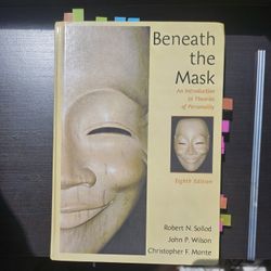 Beneath the Mask: An Introduction to Theories of Personality 8th Edition