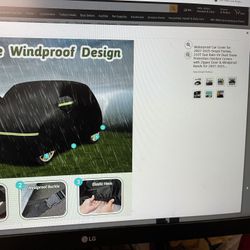 Smart Car, Cover, Waterproof, Windproof, Sun, Rain, Uv Dust And Snow Protection