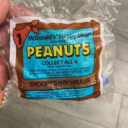 Snoopy Hay Hauler Toy