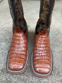 Caiman Cowboy Boots