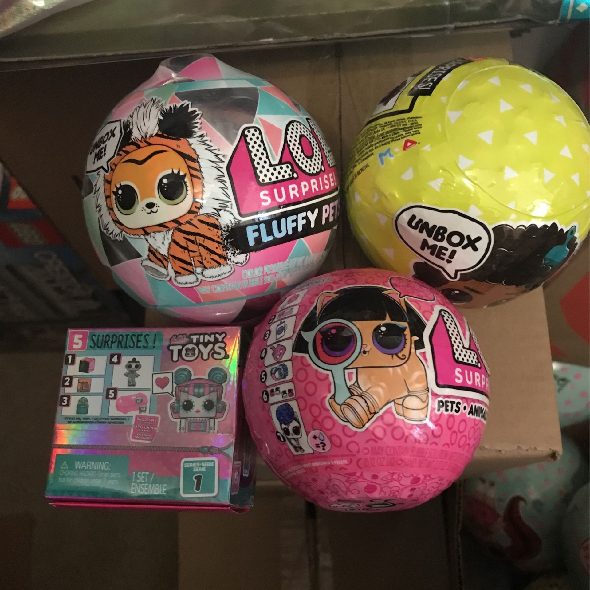 Lol Surprise Dolls Mystery Balls Lot