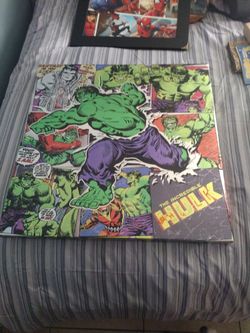 The Incredible Hulk Picture Frame