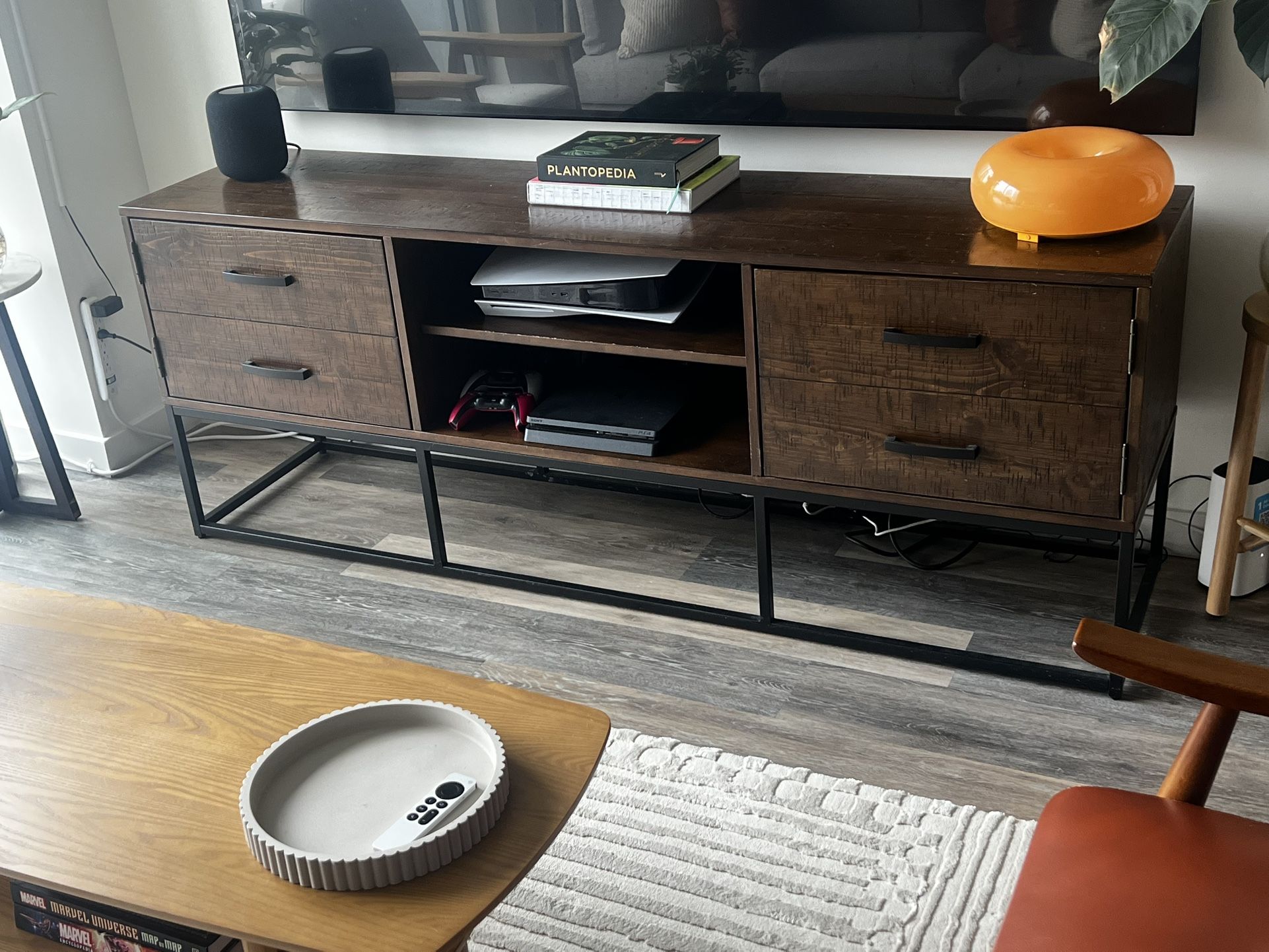 TV Console Table (64in) 6 1/2 Ft Length & 1 1/2 Width