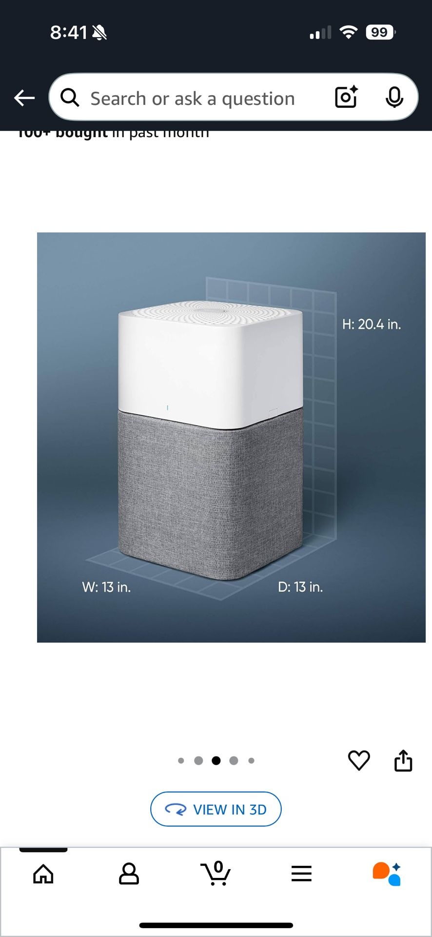 Large Room Blueair Filter