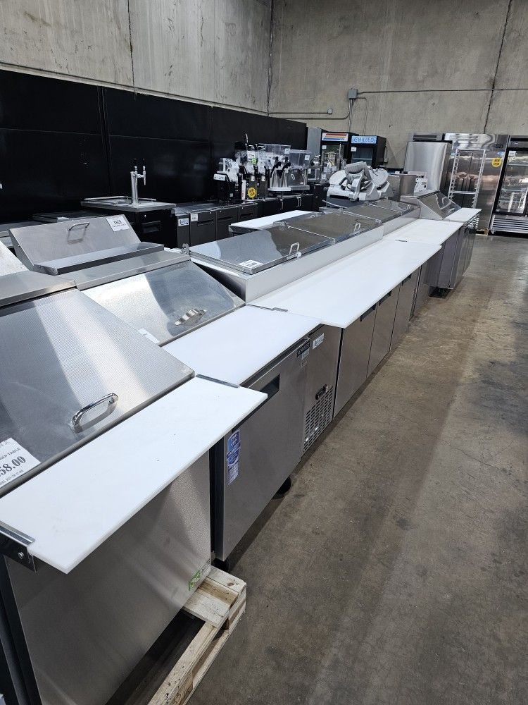 Commercial Restaurant Prep Tables 😎 All Sizes!