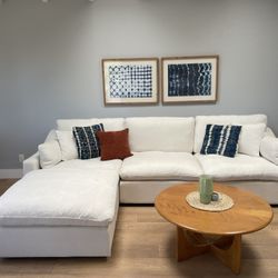 White Cloud Sectional Couch