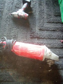 Milwaukee 9" grinder