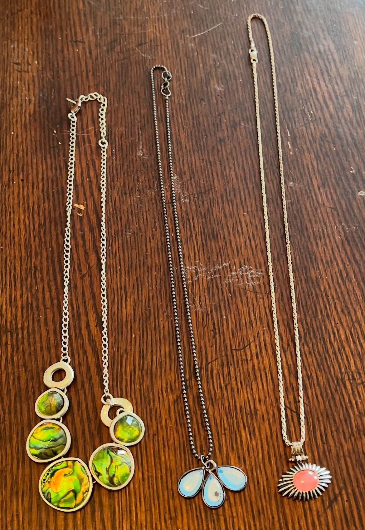 Three Necklaces