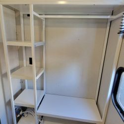 White Closet Organizer