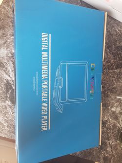 Digital portable dvd player- Red - 11.6 inch