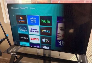 Hisense 50inch tv with remote $120