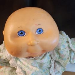 Vintage Cabbage Patch Kid With Blue Eyes