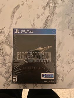 Final Fantasy 7 Remake Deluxe Edition PS4 Sealed