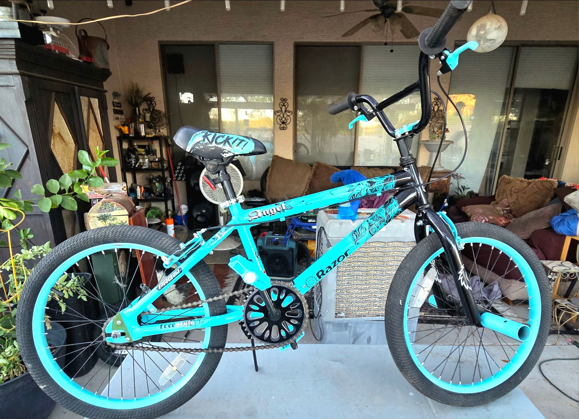 20 inch BMX Bike - Razor Pro20 Angel, Good Shape, Front Pegs - North ...