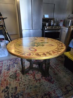 World Map Table