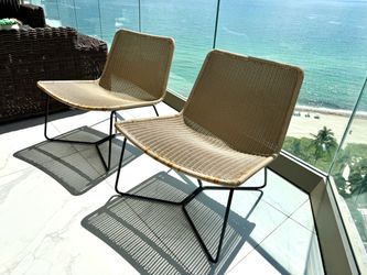 WEST ELM Slope Indoor/Outdoor Lounge Chair - asking price for each
