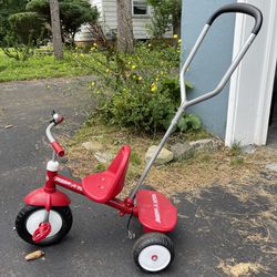 Toddler Pushable Tricycle