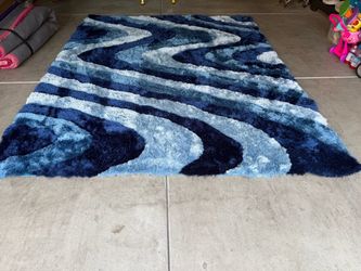 Brand new blue rug!