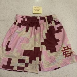 Eric Emanuel EE Basic Short Pink EE Digi Camo Size M Authentic