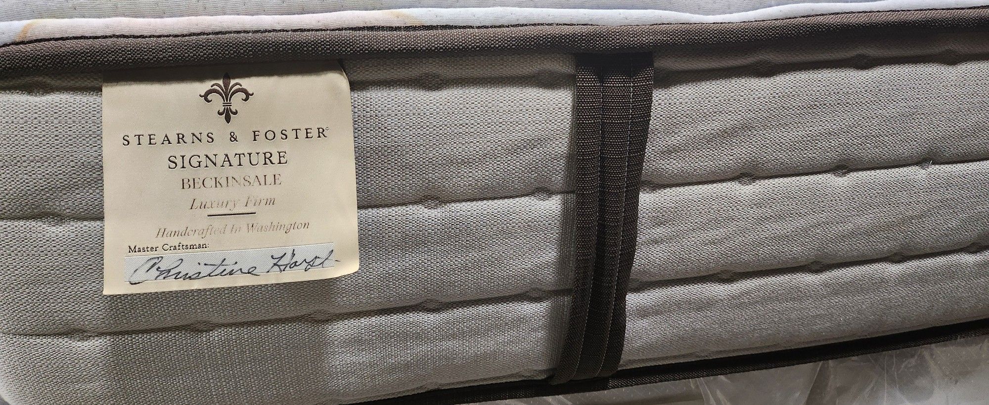 Queen Stearns & Foster Mattress- Box Spring & Bed Frame Optional