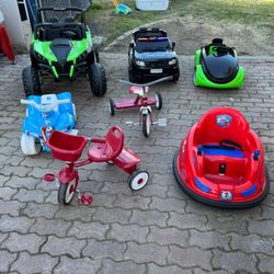 Best Offer Kids Toys. Boys, Girls, Cars, Ride On Toys, Tricycle,  Quad, Cop Car