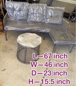 Patio furniture set