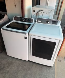 Samsung Washer And Electric Dryer