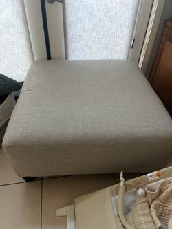 Elegant Oversized Ottoman