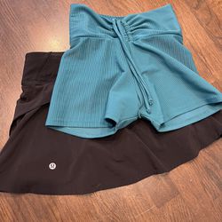 Lululemon Tennis Skirt + Shorts - Size 2