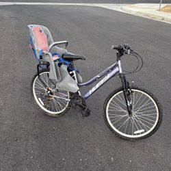 Huffy RockCreek Bike With child Seat
