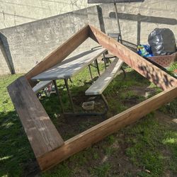 Sanbox frame/ cedar wood 