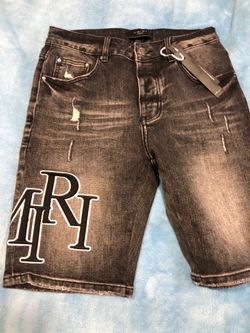 Black Amiri Jean  shorts  30,32,34,36,38,