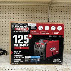 Lincoln Electric 125 WELD-PAK Welder In Box