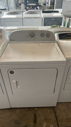 Whirlpool White Dryer with FrontLoad