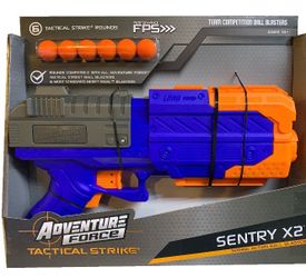 Adventure Force Tactical Strike Sentry X2 Spring Action Ball Blaster