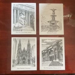 Custom Hand Drawn Postcards