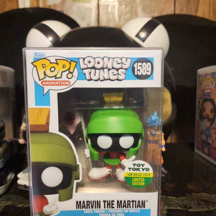 Funko Pop! Looney Tunes: Marvin The Martian #1(contact info removed) SDCC Toy Tokyo Exclusive