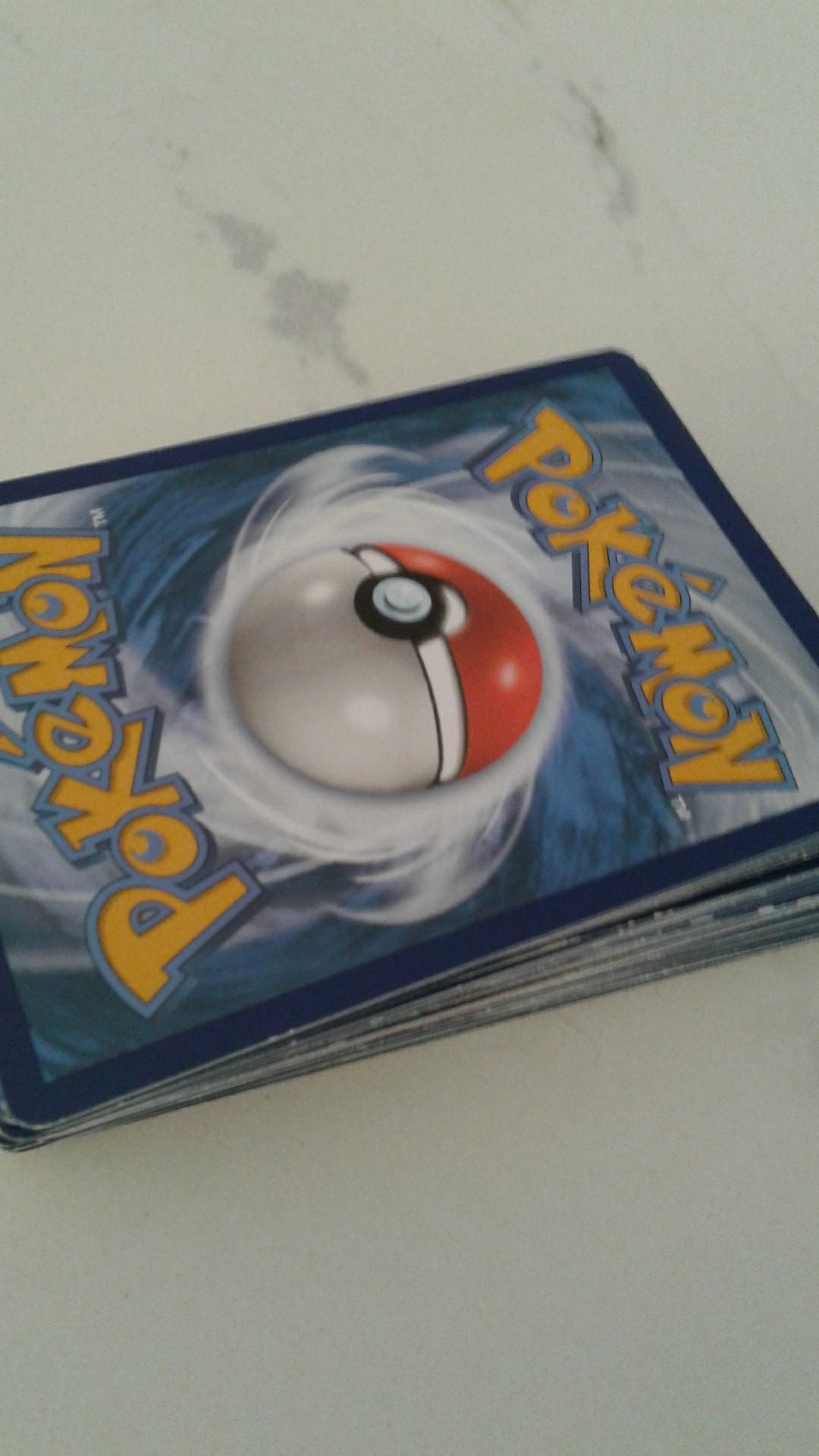 Random deck of pokemon cards. Garrenteed EX inside.