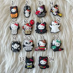 Halloween Hello Kitty Croc Charms