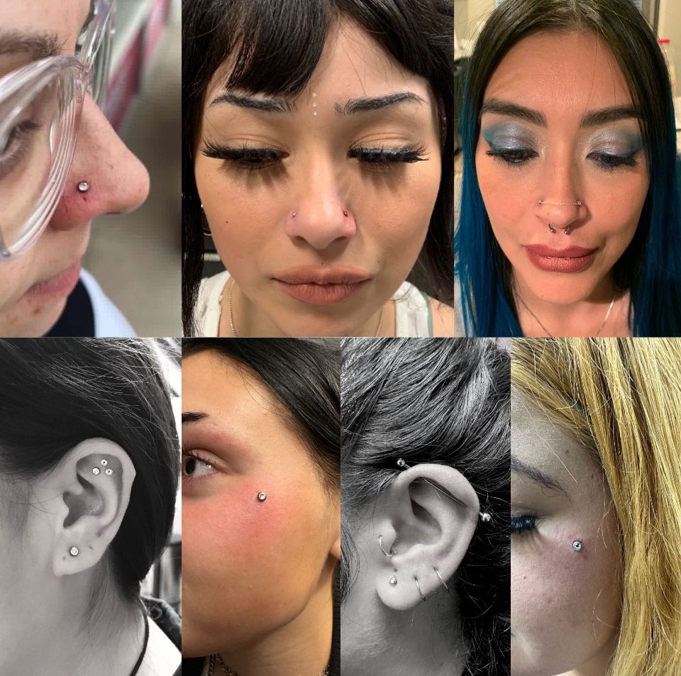 Piercings/jewelry