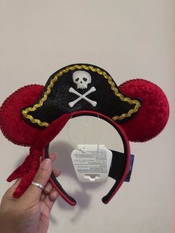 Disney Pirate of the Caribbean  Mickey Ears Headband